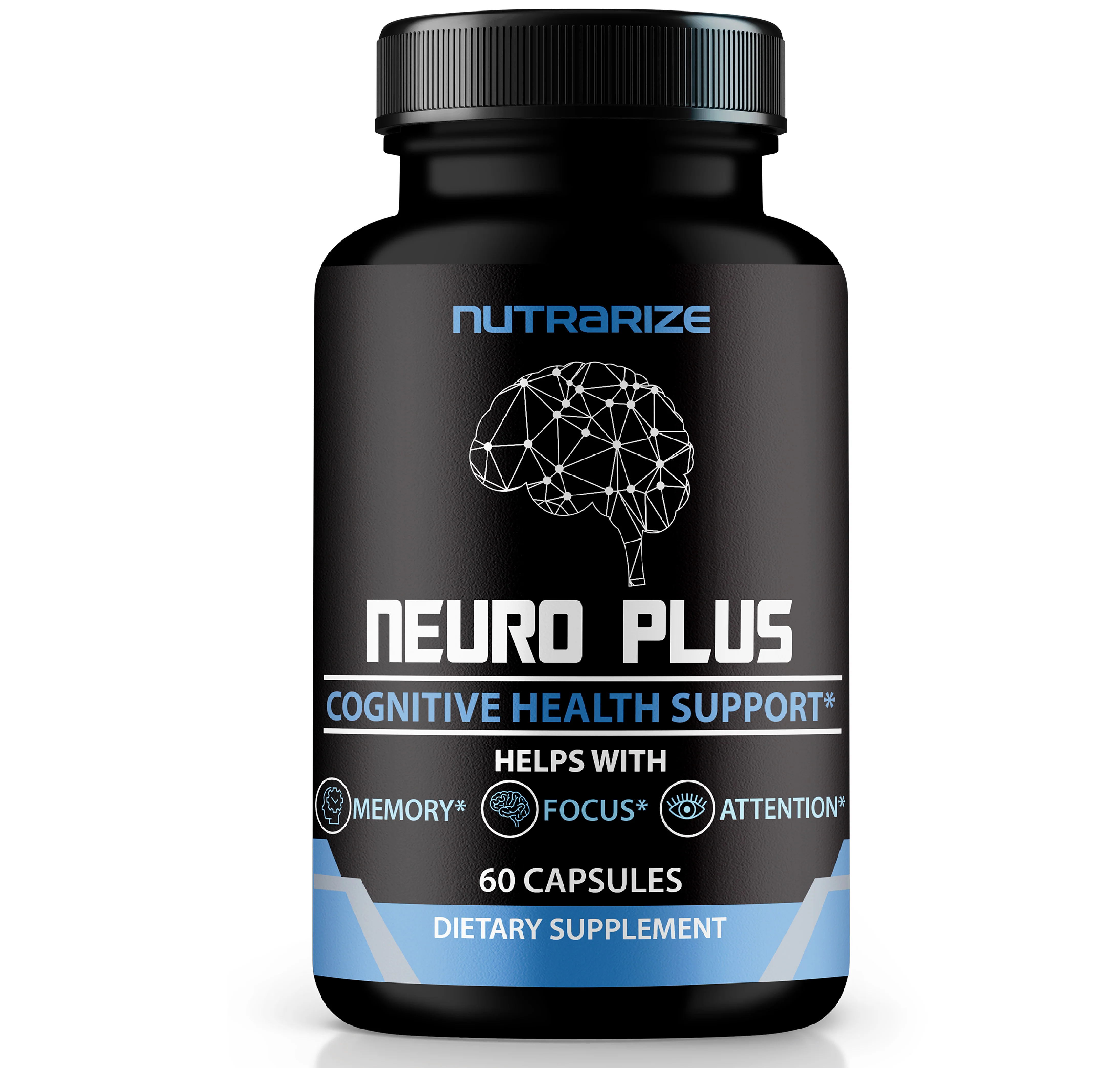 Neuro Plus Premium Daily Cognitive Wellness Formula Bottle